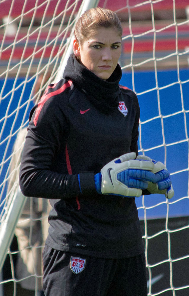 Hope Solo: The Controversial Goalkeeper (image credits: wikimedia)